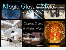Tablet Screenshot of magicfabrication.com